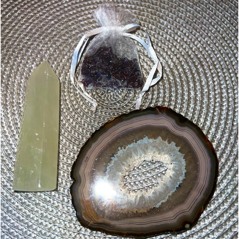 3 Piece Crystal Set